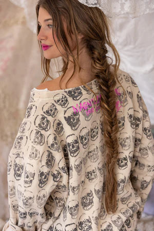 Magnolia Pearl Skulls Nago Sweatshirt - Muertos