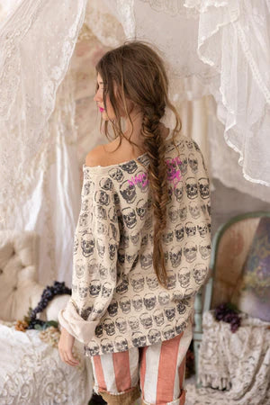 Magnolia Pearl Skulls Nago Sweatshirt - Muertos