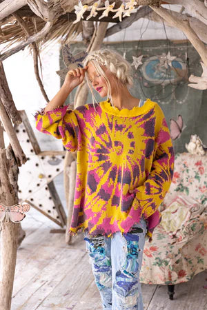 Magnolia Pearl Kaleidoscope Sweater - Sunburst