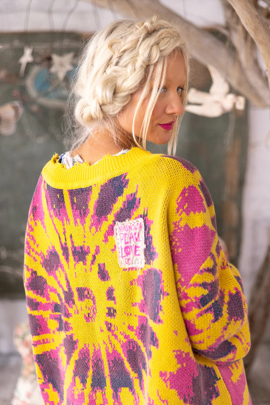 Magnolia Pearl Kaleidoscope Sweater - Sunburst