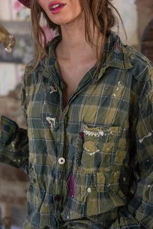 Magnolia Pearl Landes Workshirt - Uncle Joe's Plaid