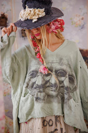 Magnolia Pearl Bapu Fritza Hoodie - Dove Ash