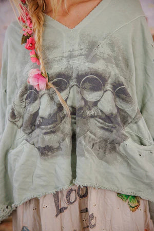 Magnolia Pearl Bapu Fritza Hoodie - Dove Ash