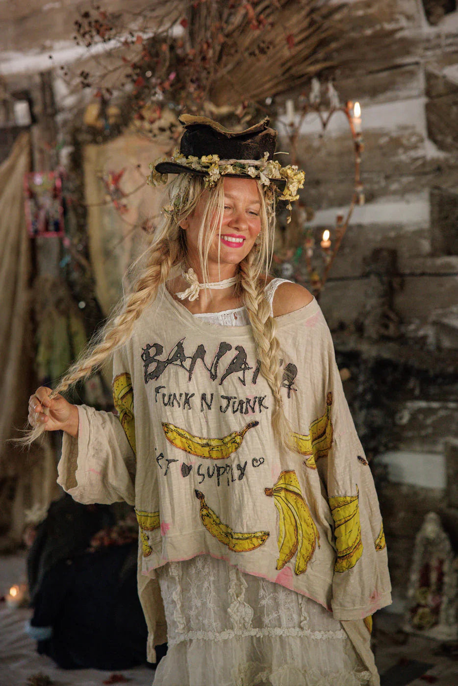 Magnolia Pearl Banana Funk N Junk Hi Lo T - Nala