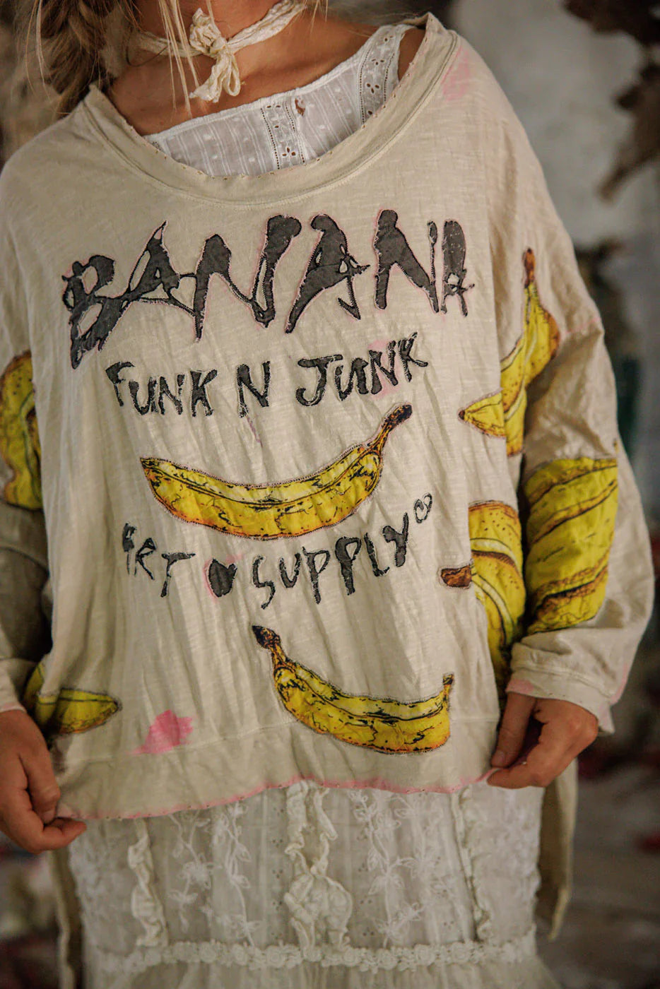 Magnolia Pearl Banana Funk N Junk Hi Lo T - Nala