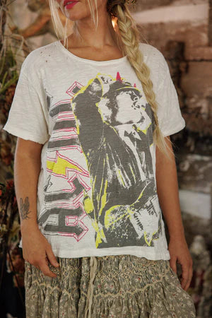 Magnolia Pearl AC/DC Rock N' Roll Tee - True