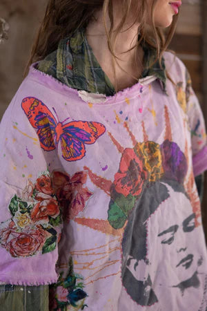 Magnolia Pearl Frida del Sol Vetiver Sweatshirt - Allium Dip Dye