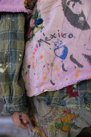 Magnolia Pearl Frida del Sol Vetiver Sweatshirt - Allium Dip Dye