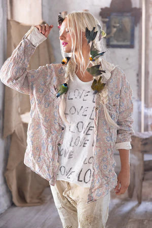 Magnolia Pearl Poplin Collar Boyfriend Shirt - Floraison