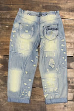 Jaded Gypsy Peace and Love Jeans - Brave Heart