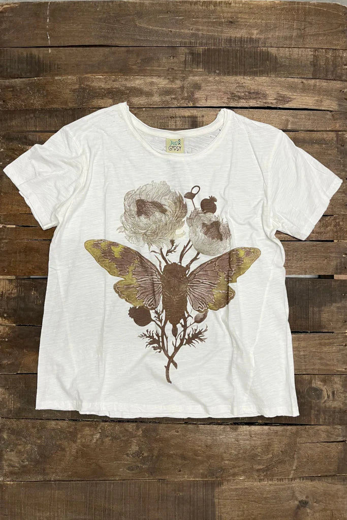 Jaded Gypsy Moon Dance Tee - Flutter By Parchment – The Society Marketplace