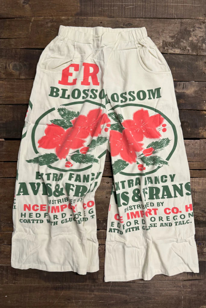 Jaded Gypsy Heirloom Pants - Blossom