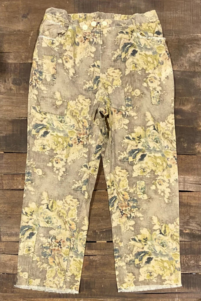 Jaded Gypsy Traveler Pants - Vintage Floral