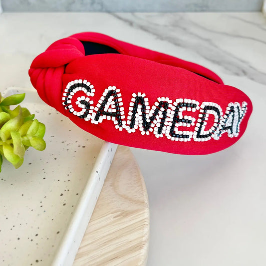 Gameday Headband - Red