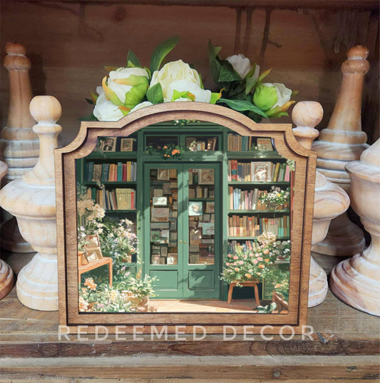 Provincial Book Store Framed Art