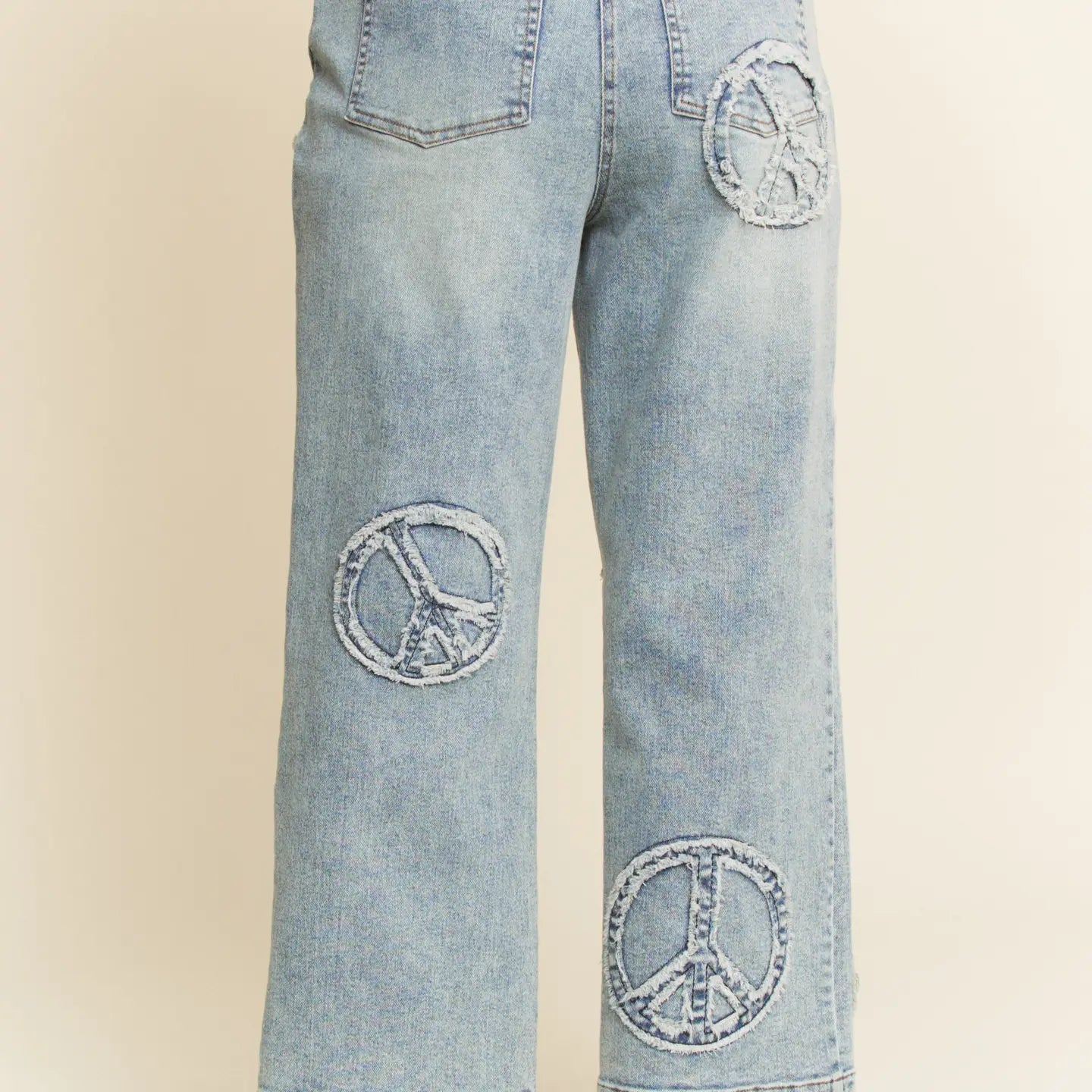 Denim Straight Fit with Slightly Stretch Pants