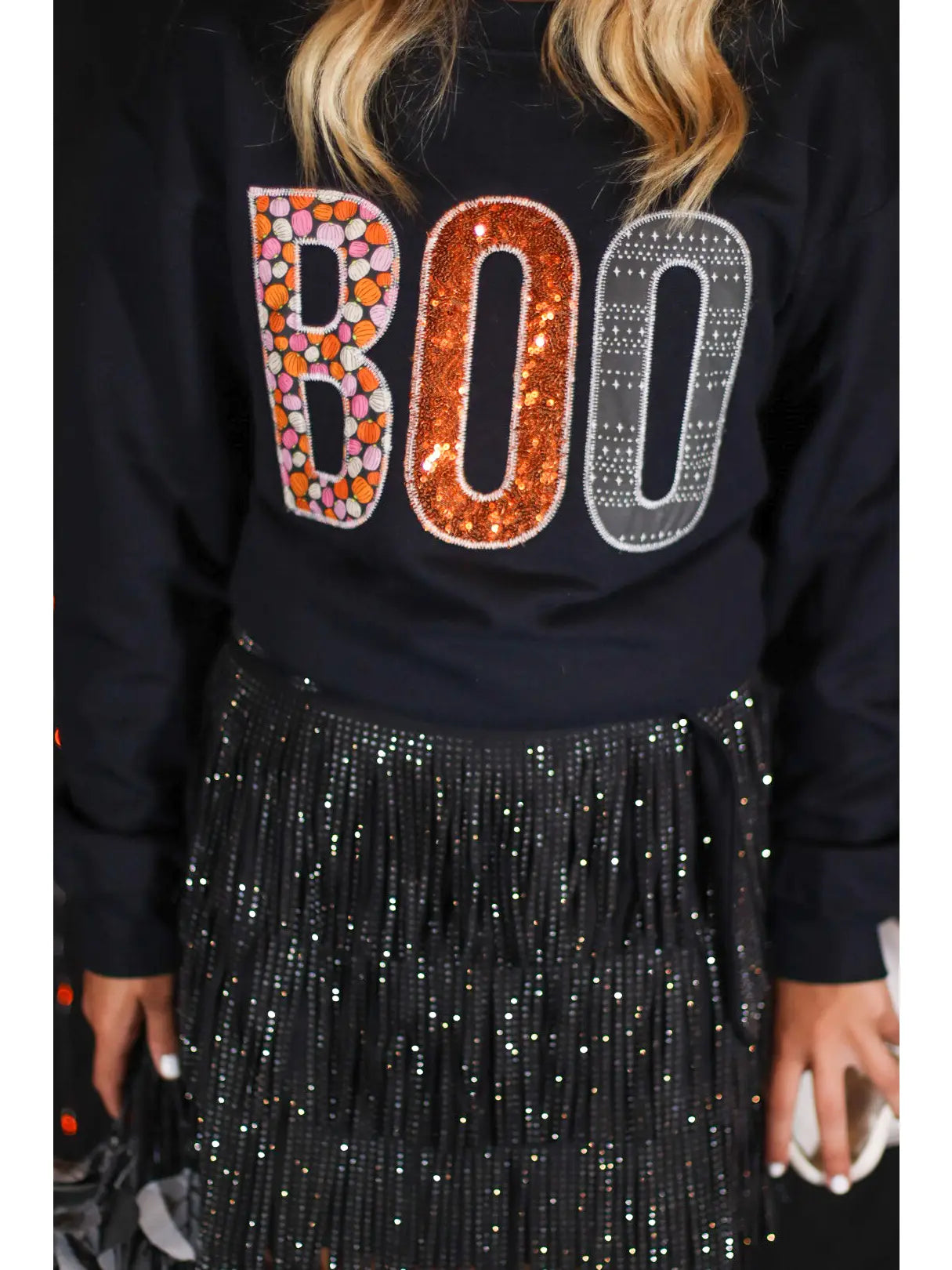 Boo Halloween Sweatshirt