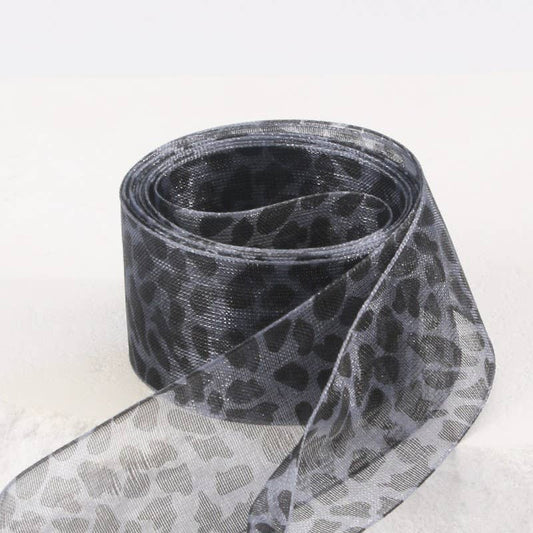 Animal Satin Organza Shoe Lace