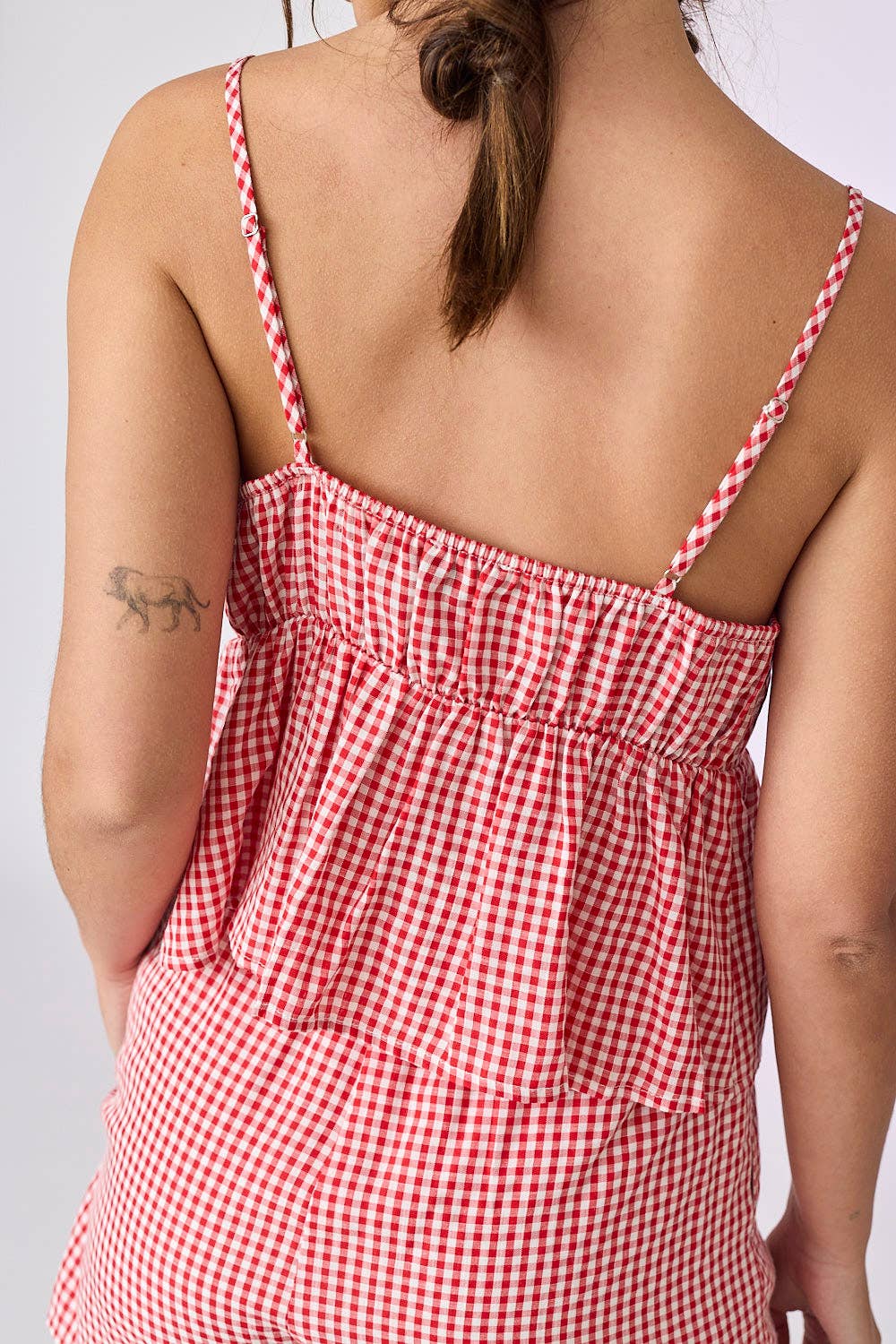 Miley Gingham Top or Shorts