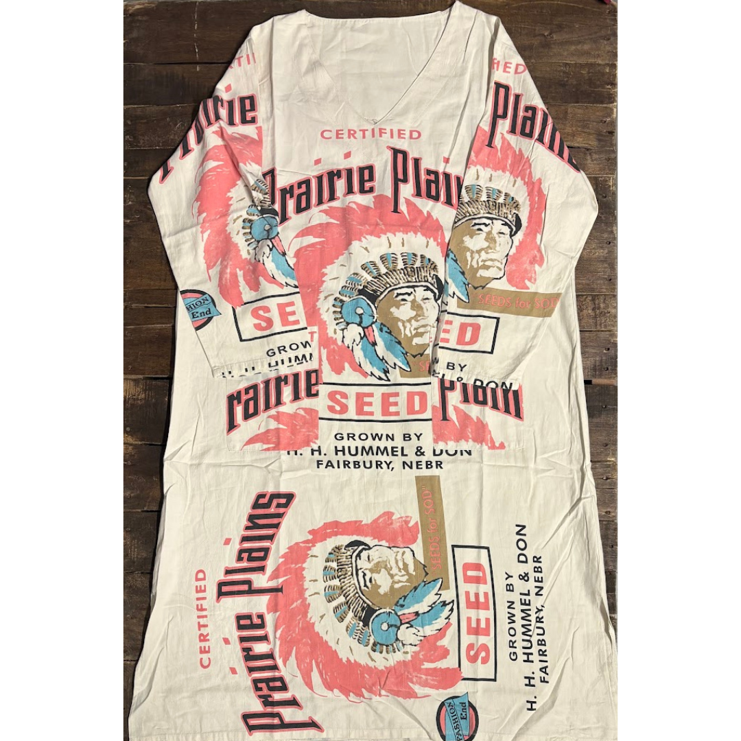 Jaded Gypsy Weekend Mercantile Long Sleeve Dress - Prairie