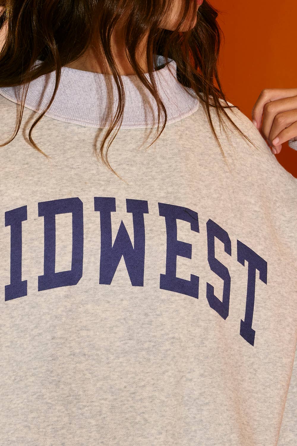 MIDWEST ''MIDWEST BABE' Reversible Sweatshirt