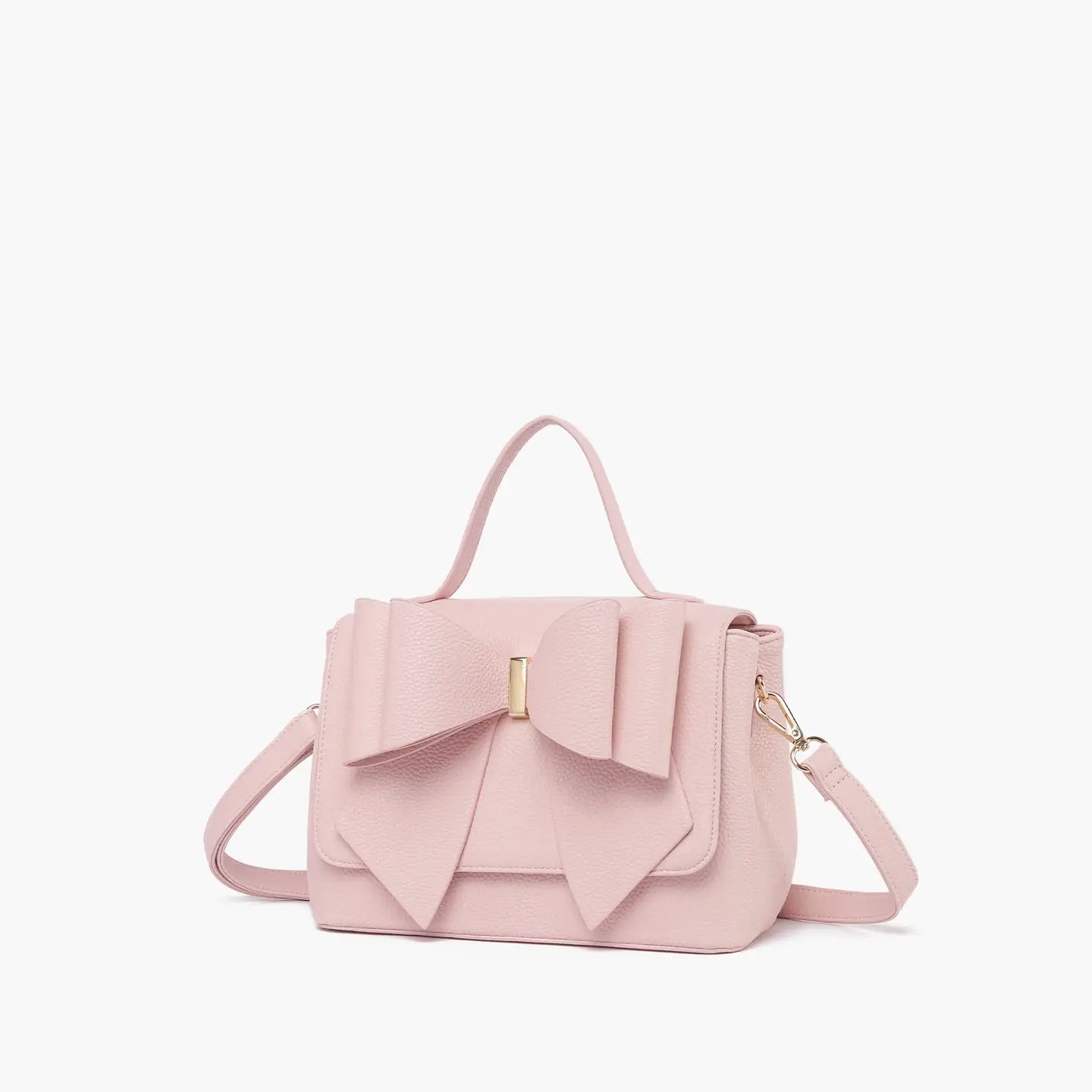 Eva Double Bow Crossbody - Blush