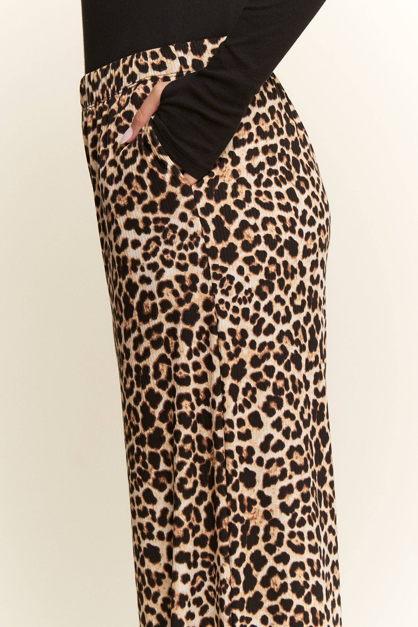 Split Decision Leopard/Checkered Pants