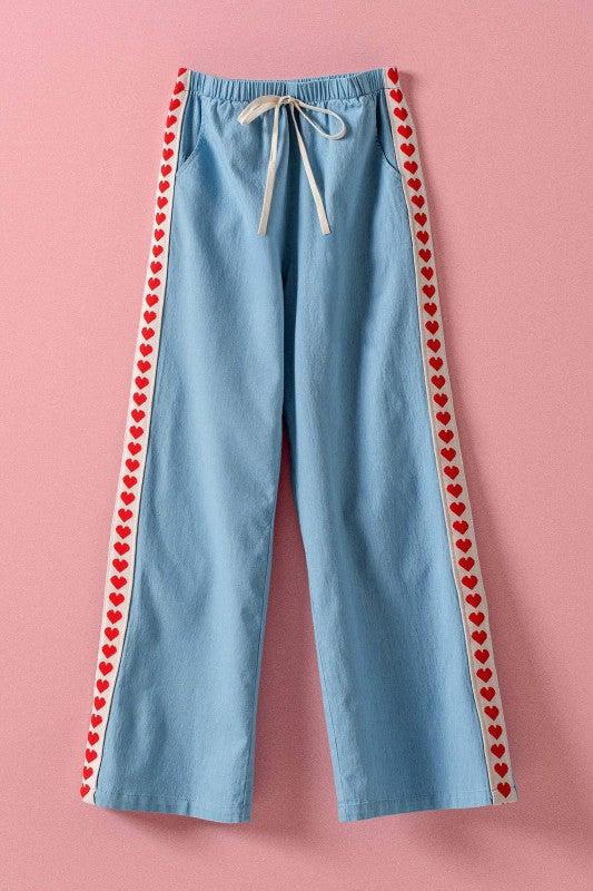 Sweetheart Stripe Lounge Pants