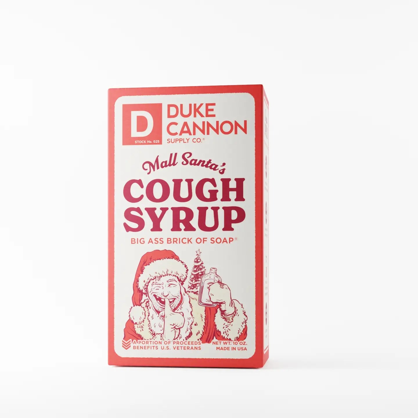 Mall Santa's Cough Syrup Bar Soap