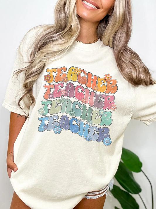 Boho Teacher Graphic Tee