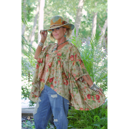 Jaded Gypsy Rose Garden Trellis Top