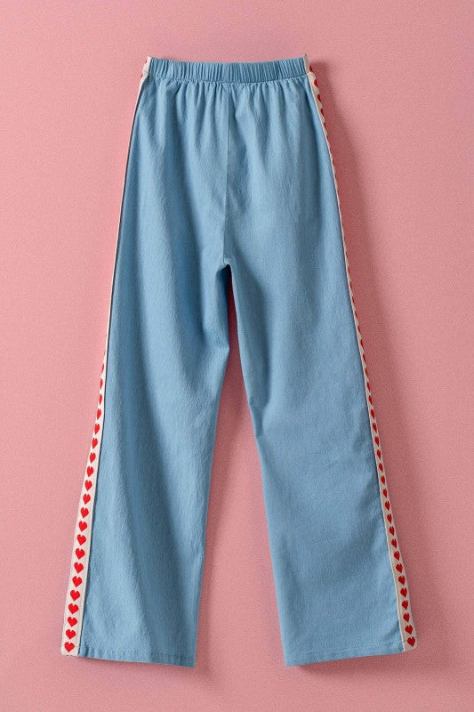 Sweetheart Stripe Lounge Pants