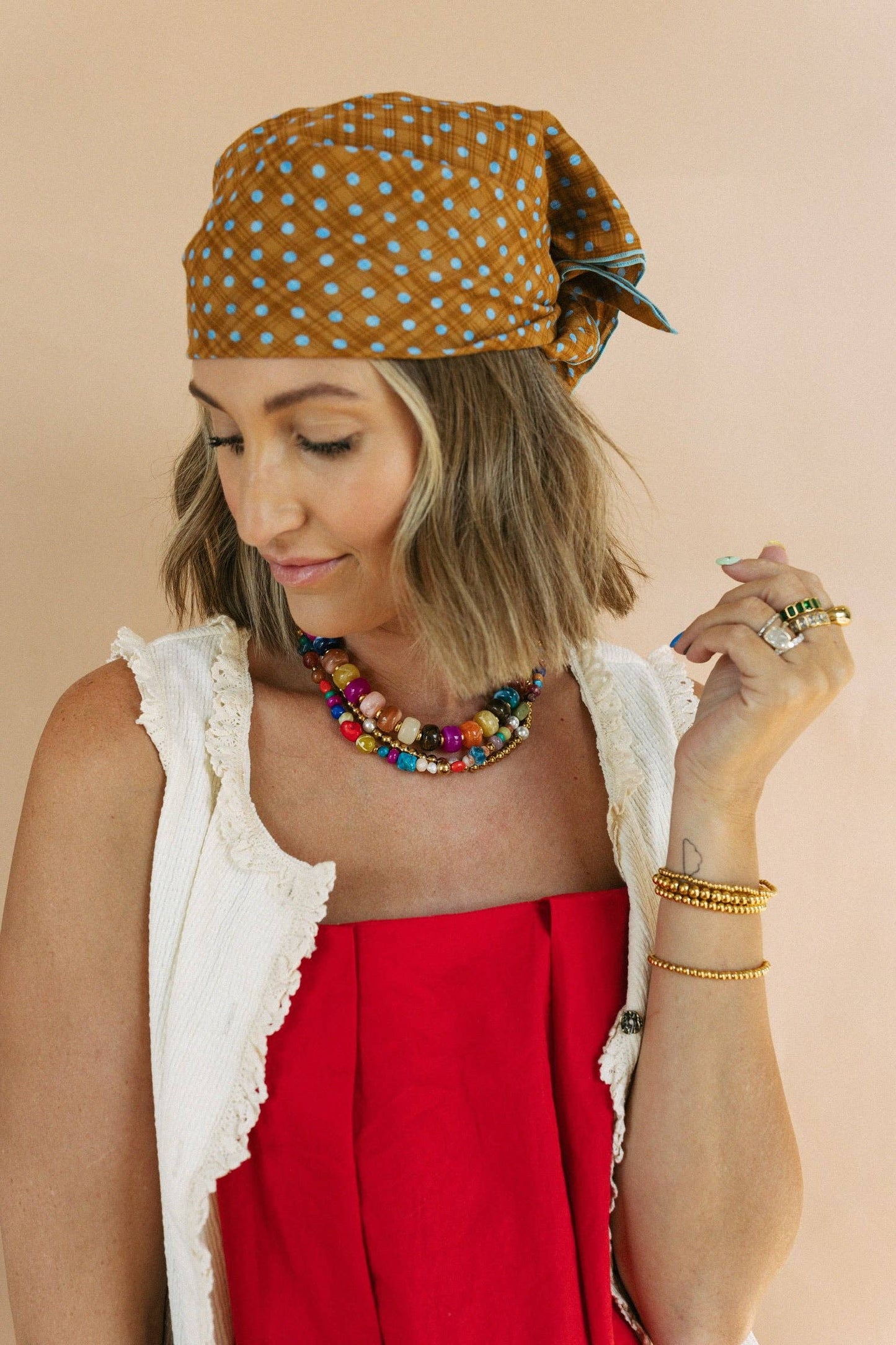 Stevie Colorful Beaded Necklace
