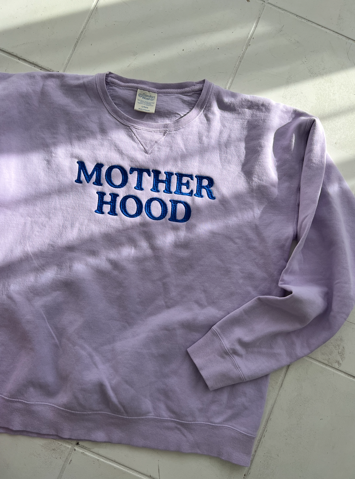 Motherhood Lilac Sweatshirt