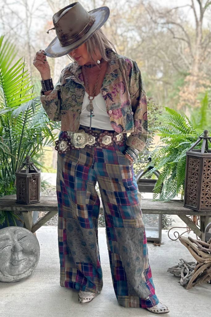 Jaded Gypsy Plum Right Pants