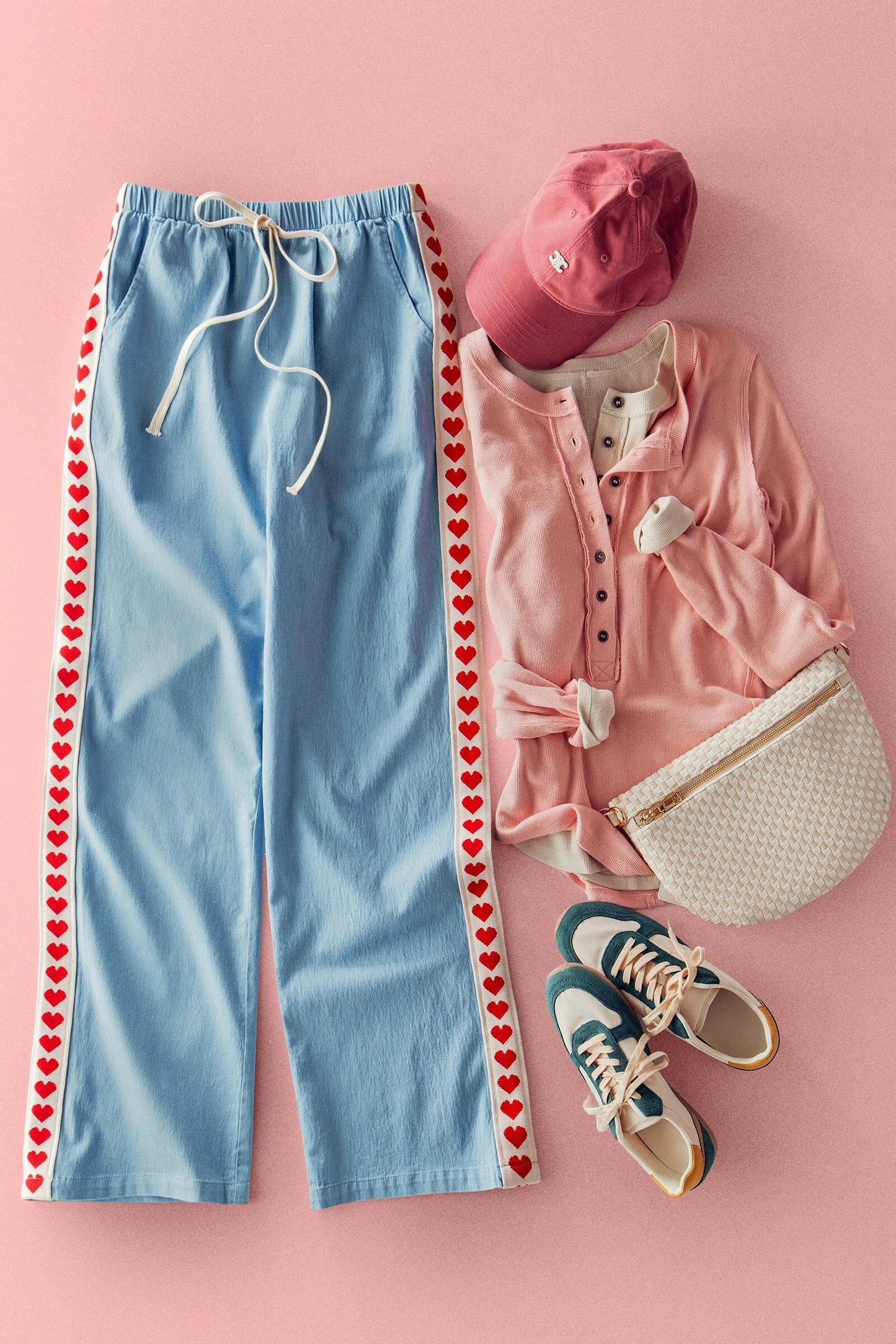 Sweetheart Stripe Lounge Pants