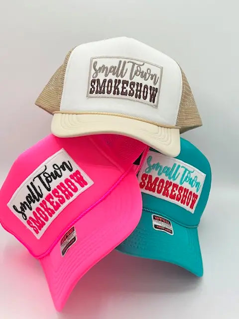Small Town Smoke Show Foam Trucker Hat