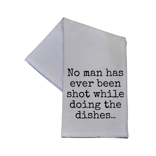 No Man Has Ever Been Shot Hand Towel
