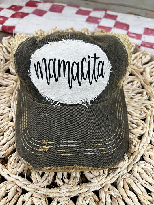 Mamacita Vintage Ball Cap