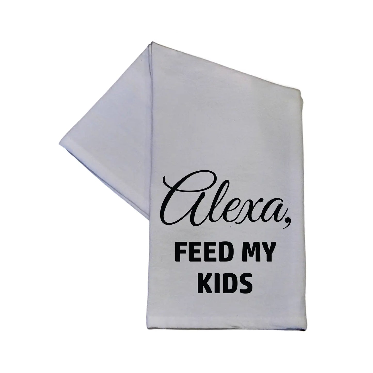 Alexa Feed My Kids Hand Towel
