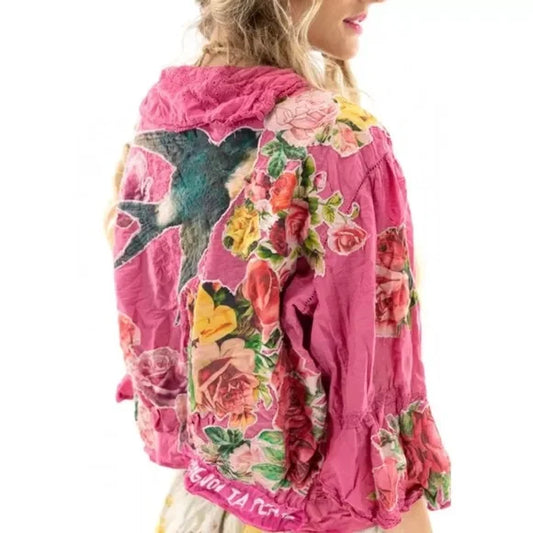 Magnolia Pearl Applique Maelee Blouse - Roza