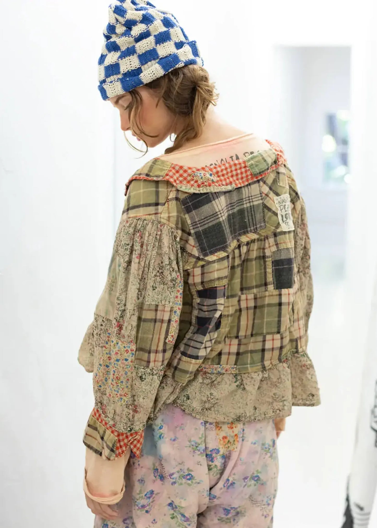 Magnolia Pearl Patchwork Gaspar Blouse - Village