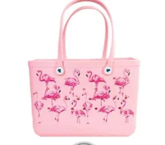 Simply Southern SimplyTote - Pink Flamingo