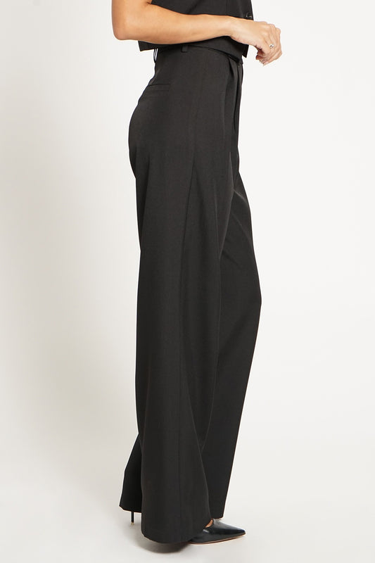 Pleated Dress Pants - Black