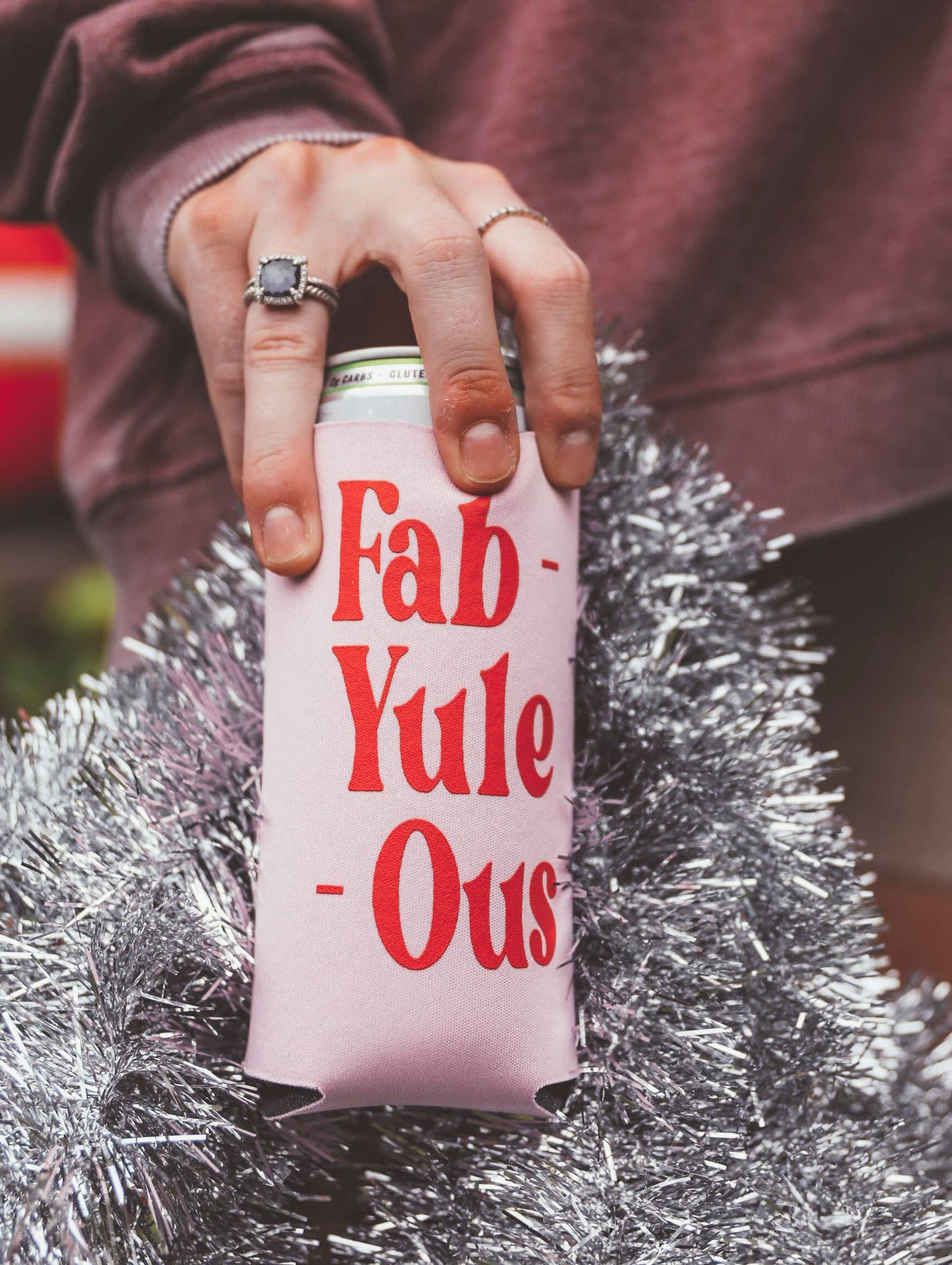 Fab-Yule-Ous Tall Drink Sleeve