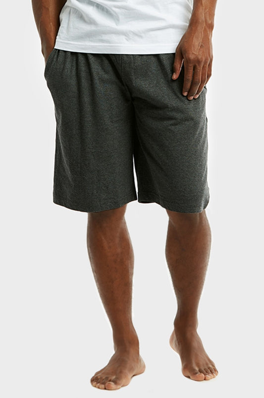 Men's Cotton Leisure Shorts - Charcoal