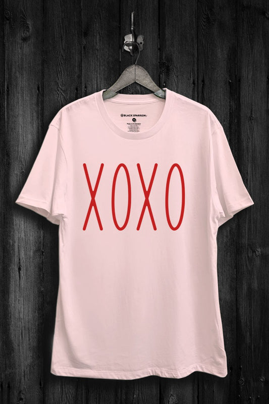 XOXO Graphic Tee - Pink