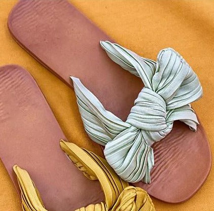 Fabric Tied Sandal