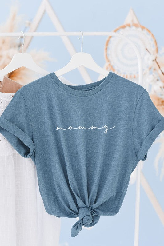Mommy Graphic Tee - Slate