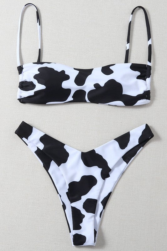 Cow Print Bikini